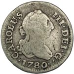 CRE2932 MONEDA  ESPAÑA CARLOS III  1/2 REAL 1780 MARID PJ PLATA - Imagen 3