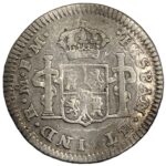CRE4461 MONEDA ESPAÑA CARLOS III 1/2 REAL 1786 FM MEXICO - Imagen 4