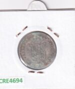 CRE4694 MONEDA ESPAÑA ISABEL II 40 CTMOS DE ESCUDO 1866 MADRID PLATA - Imagen 2