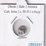 CRE5247 MONEDA OBOLO SIDE ATENEA VER DESCRIPCION EN FOTO