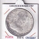 CRE6697 MONEDA ESPAÑA CARLOS III 8 REALES 1787 PLATA