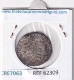 CRE7063 MONEDA ESPAÑA ENRIQUE IV 1454-1474 1 REAL SEVILLA PLATA RARA - Imagen 2