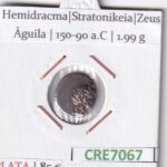 CRE7067 HEMIDRACMA STRATONIKEIA ZEUS AGUILA 150-90 A.C