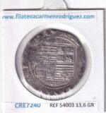 CRE7240 MONEDA ESPAÑA RRCC  4 REALES (1774-1504) SEVILLA PLATA - Imagen 2