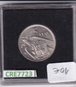 CRE7723 MONEDA ESPAÑA ESTADO ESPAÑOL 5 PESETAS 1957 *69 - Imagen 2