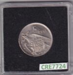 CRE7724 MONEDA ESPAÑA ESTADO ESPAÑOL 5 PESETAS 1957 *70 - Imagen 2