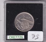 CRE7726 MONEDA ESPAÑA ESTADO ESPAÑOL 5 PESETAS 1957 *72 - Imagen 2