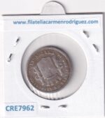 CRE7962 MONEDA ESPAÑA GOB. PROVISIONAL 1 PESETA 1870 *--*-- PLATA - Imagen 2