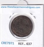 CRE7971 MONEDA ESPAÑA CARLOS IV 4 MARAVEDIS 1807 - Imagen 2