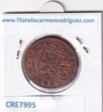CRE7995 MONEDA ESPAÑA FELIPE IV 8 MARAVEDIS 1641 RESELLO - Imagen 2