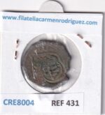 CRE8004 MONEDA ESPAÑA FELIPE IV 8 MARAVEDIS 1640 RESELLO - Imagen 2