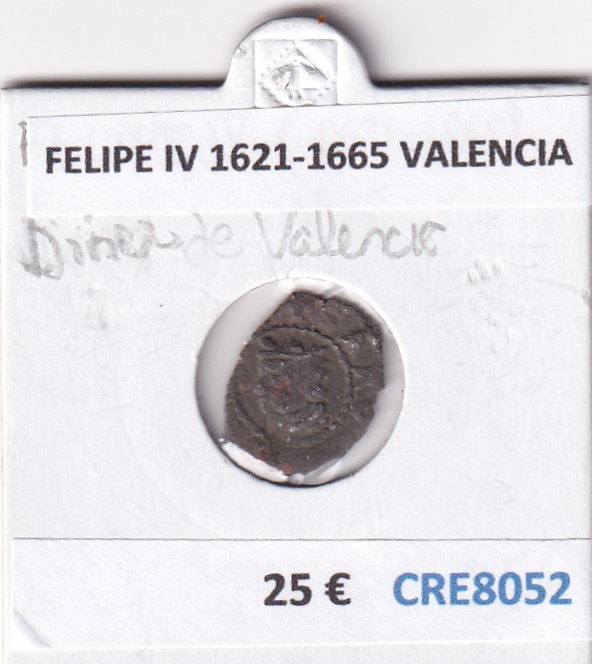 CRE8052 CRE8052 MONEDA ESPAÑA FELIPE IV 1621-1665 VALENCIA - Imagen 1