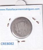 CRE8082 MONEDA ESPAÑA ALFONSO XIII 1 PESETA 1894 PGV PLATA - Imagen 2