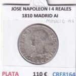 CRE8164 MONEDA ESPAÑA JOSE NAPOLEON I 4 REALES 1810 MADRID AI PLATA