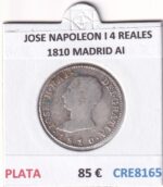 CRE8165 MONEDA ESPAÑA JOSE NAPOLEON I 4 REALES 1810 MADRID AI PLATA