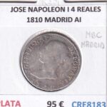 CRE8183 MONEDA ESPAÑA JOSE NAPOLEON I 4 REALES 1810 MADRID AI PLATA