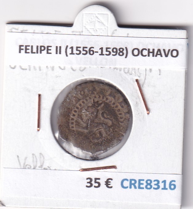 CRE8316 CRE8316 MONEDA ESPAÑA FELIPE II (1556-1598) OCHAVO - Imagen 1
