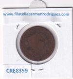 CRE8359 MONEDA ESPAÑA ALFONSO XII 1878 5 CENTIMOS OM BARCELONA COBRE - Imagen 2