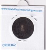 CRE8362 MONEDA ESPAÑA ALFONSO XII 1878 5 CENTIMOS OM BARCELONA COBRE - Imagen 2