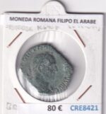 CRE8421 MONEDA ROMANA FILIPO EL ARABE SESTERCIO (244-249) BRONCE