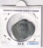CRE8423 MONEDA ROMANA FILIPO EL ARABE SESTERCIO (244-249) BRONCE