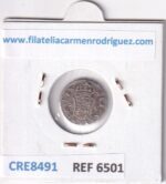 CRE8491 MONEDA ESPAÑA CARLOS III 1/2 REAL 1788 SEVILLA PLATA - Imagen 2