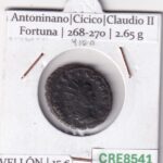 CRE8541 MONEDA ROMANA ANTONINIANO VELLON VER DESCRIPCION EN FOTO