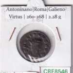 CRE8546 MONEDA ROMANA ANTONINIANO VELLON VER DESCRIPCION EN FOTO