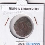 CRE8555 MONEDA ESPAÑA FELIPE IV 8 MARAVEDIS
