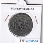 CRE8564 MONEDA ESPAÑA FELIPE IV RESELLOS