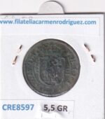 CRE8597 MONEDA ESPAÑA FELIPE IV 8 MARAVEDIS 1618 SEGOVIA RESELLOS 1651-52 - Imagen 2