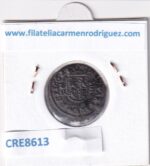 CRE8613 MONEDA ESPAÑA FELIPE IV 8 MARAVEDIS 1662 R LA CORUÑA VELLON - Imagen 2