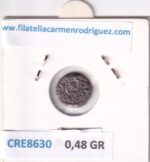 CRE8630 MONEDA ESPAÑA FELIPE IV 2 MARAVEDIS 1663 o 1664 MADRID - Imagen 2
