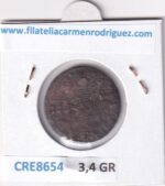 CRE8654 MONEDA ESPAÑA FELIPE IV 16 MARAVEDIS VELLON - Imagen 2