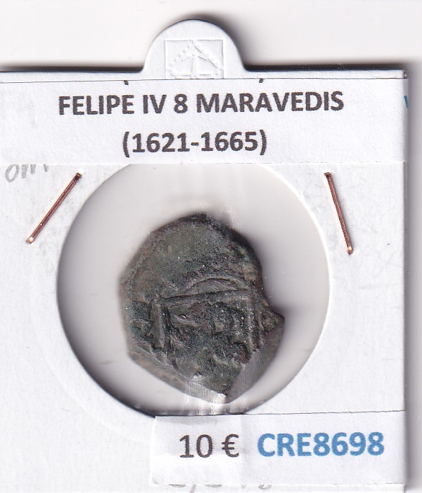 CRE8698 CRE8698 MONEDA ESPAÑA FELIPE IV 8 MARAVEDIS (1621-1665) - Imagen 1