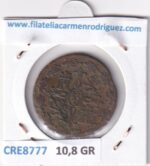 CRE8777 MONEDA ESPAÑA FERNANDO VII 8 MARAVEDIS 1833 SEGOVIA TIPO 67 COBRE - Imagen 2
