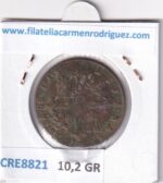 CRE8821 MONEDA ESPAÑA ISABEL II 8 MARAVEDIS 1837 SEGOVIA COBRE - Imagen 2