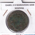 CRE8830 MONEDA ESPAÑA ISABEL II 8 MARAVEDIS 1838 SEGOVIA COBRE