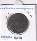 CRE8834 MONEDA ESPAÑA ISABEL II 8 MARAVEDIS 1840 SEGOVIA COBRE - Imagen 2