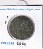 CRE8836 MONEDA ESPAÑA ISABEL II 8 MARAVEDIS 1840 SEGOVIA COBRE - Imagen 2