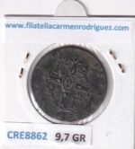 CRE8862 MONEDA ESPAÑA ISABEL II 8 MARAVEDIS 1849 SEGOVIA COBRE - Imagen 2