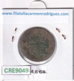 CRE9049 MONEDA ESPAÑA FERNANDO VII 4 MARAVEDIS 1829 S  TIPO 61 COBRE - Imagen 2