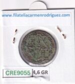 CRE9055 MONEDA ESPAÑA FERNANDO VII 4 MARAVEDIS 1830 S  TIPO 61 COBRE - Imagen 2