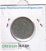 CRE9109 MONEDA ESPAÑA FERNANDO VII 4 MARAVEDIS 1833 S  TIPO 61 COBRE - Imagen 2
