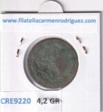 CRE9220 MONEDA ESPAÑA CARLOS IV 4 MARAVEDIS 1798 SEGOVIA COBRE - Imagen 2