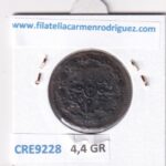 CRE9228 MONEDA ESPAÑA CARLOS IV 4 MARAVEDIS 1800 SEGOVIA COBRE - Imagen 2