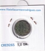 CRE9265 MONEDA ESPAÑA FERNANDO VII 2 MARAVEDIS 1825 SEGOVIA COBRE - Imagen 2