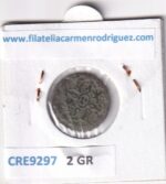 CRE9297 MONEDA ESPAÑA FERNANDO VII 2 MARAVEDIS 1820 SEGOVIA - Imagen 2