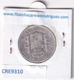 CRE9310 MONEDA ESPAÑA ALFONSO XIII 2 PESETAS 1889 *--*-- PLATA - Imagen 2