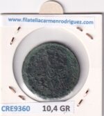 CRE9360 MONEDA ESPAÑA FERNANDO VII 8 MARAVEDIS 1825 JUBIA COBRE - Imagen 2